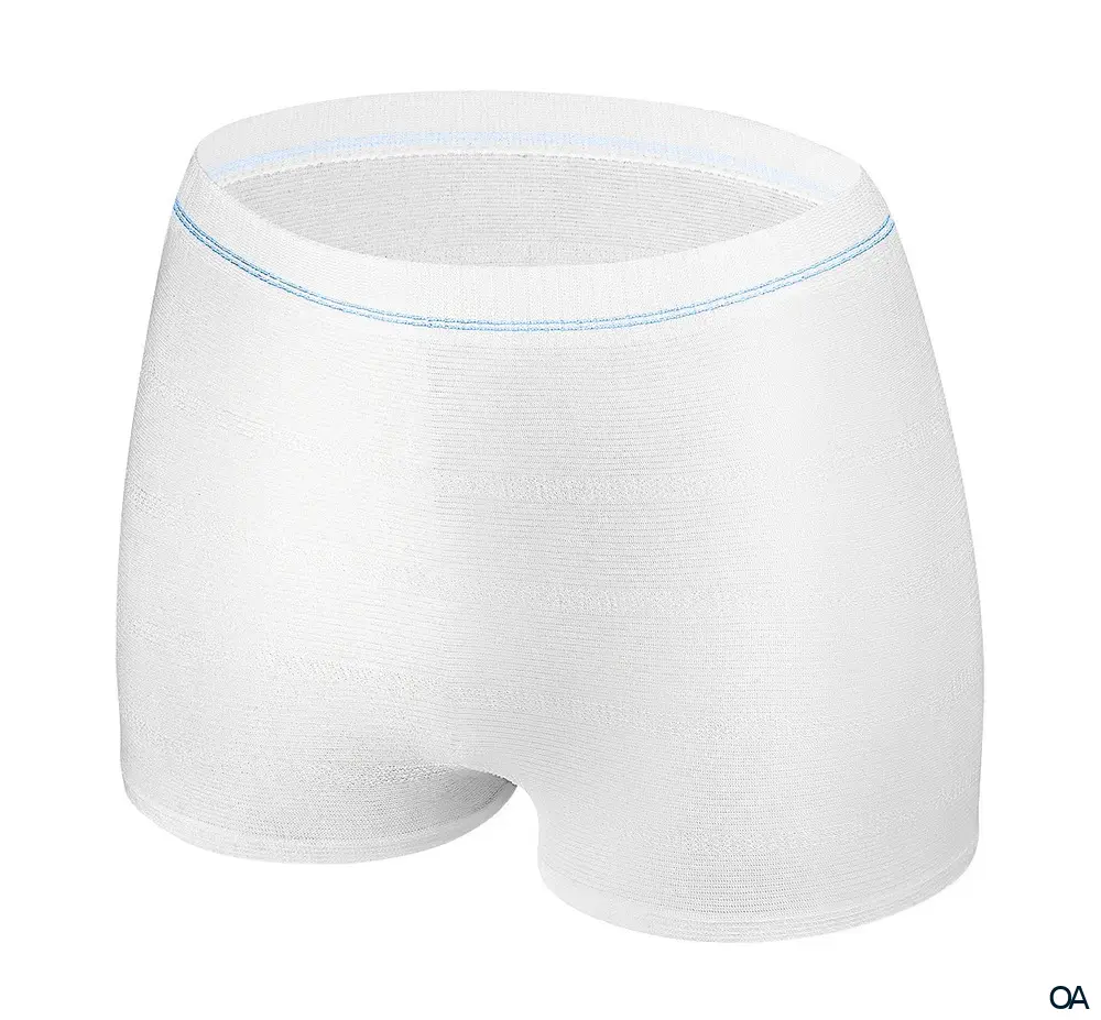 MoliCare® Premium Fixpants Short Leg - Fixierhosen Blau - Größe M