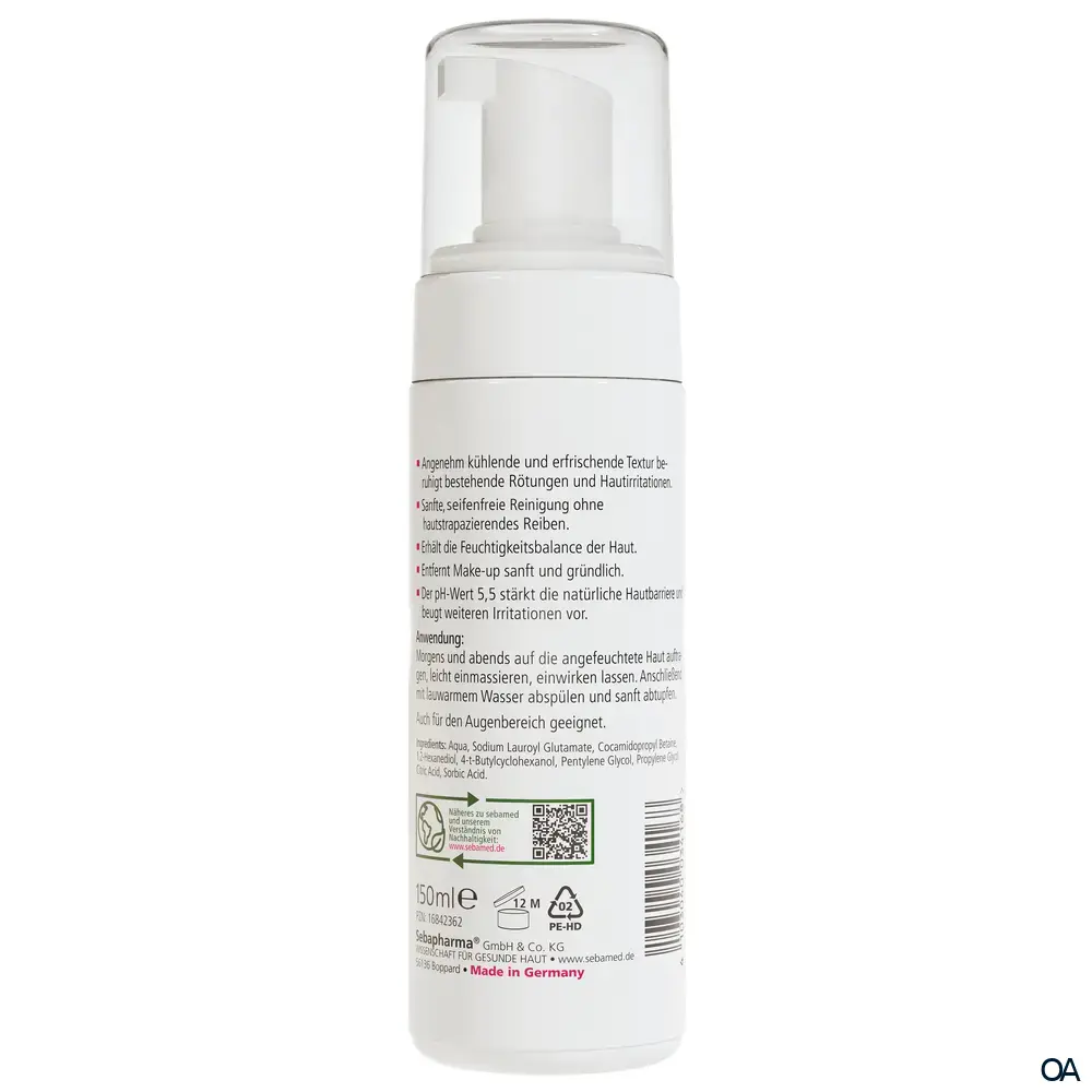 Sebamed Anti-Rötungen Sanfter Reinigungsschaum Sebamed Anti-Rötungen Sanfter Reinigungsschaum