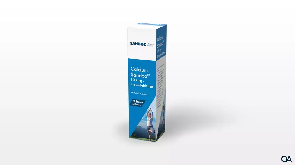 Calcium-Sandoz® Brausetabletten 500mg Calcium-Sandoz® Brausetabletten 500mg