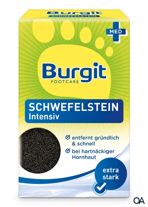Burgit Hornhaut Schwefelstein Intensiv