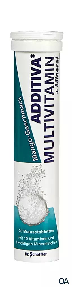 ADDITIVA® Multivitamin + Mineral Brausetabletten - Mango ADDITIVA® Multivitamin + Mineral Brausetabletten - Mango