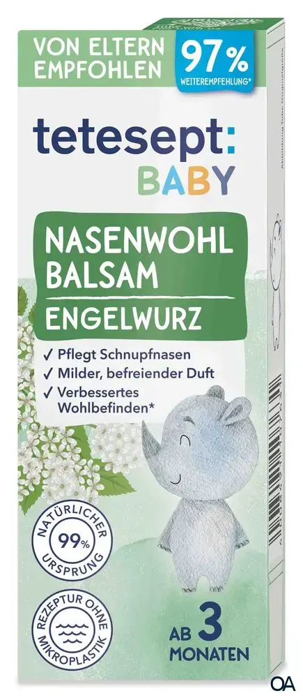 tetesept BABY Nasenwohl Balsam Engelwurz tetesept BABY Nasenwohl Balsam Engelwurz