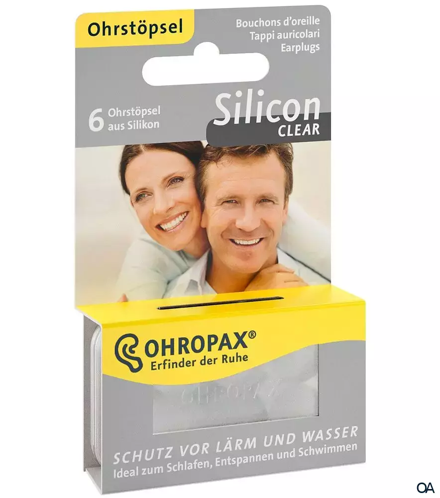 Ohropax Clear Silicon Gehörschutzstöpsel